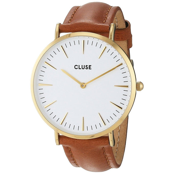 Cluse Women's CL18409 La Boheme Brown Leather Watch