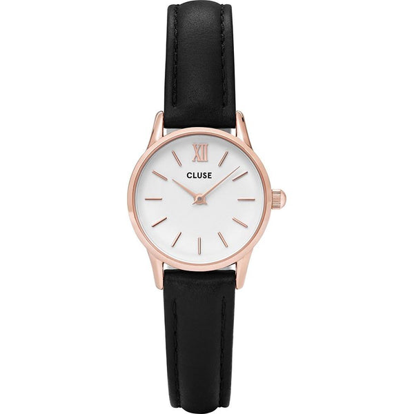 Cluse Women's CL50008 La Vedette Black Leather Watch