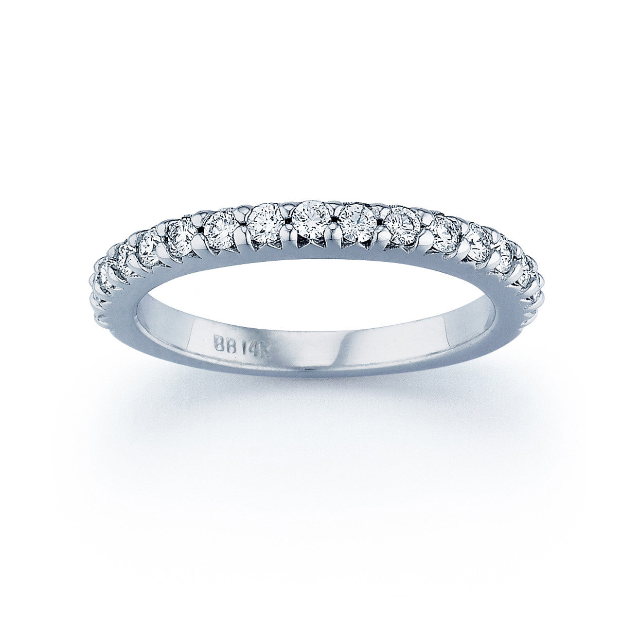 Barmakian Prong Set Diamond Band