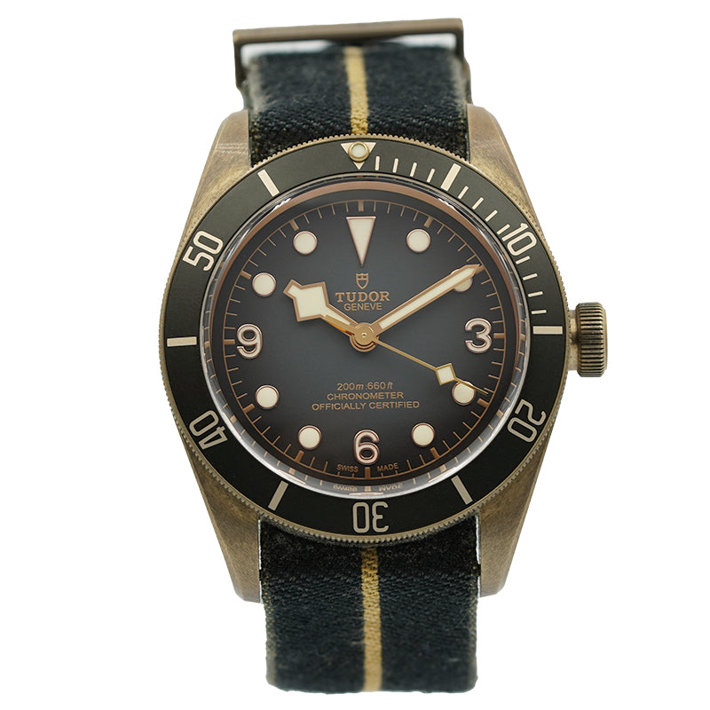 SOLD - Tudor Heritage Black Bay Bronze B&P 41mm M79250BA-0002