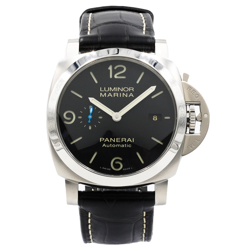 SOLD - 7/05/22 - Panerai Luminor Marina PAM01312 B&P '21 Stainless Steel 44mm