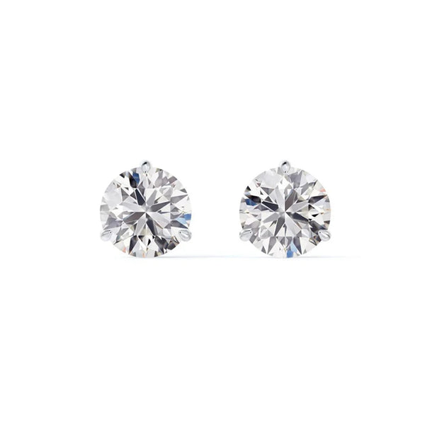 Forevermark Classic Three Prong Diamond Stud Earrings - 0.50 Carat