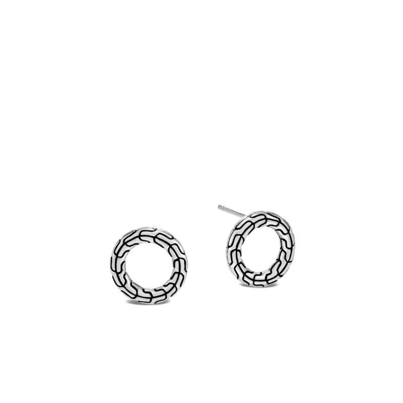John Hardy Silver Classic Chain Women's Drop Earrings