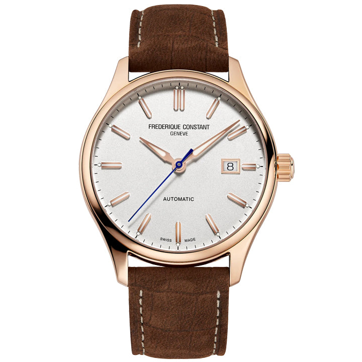 Frederique Constant Classics Index Automatic Rose Gold-Plated Stainless Steel Watch - FC-303NV5B4