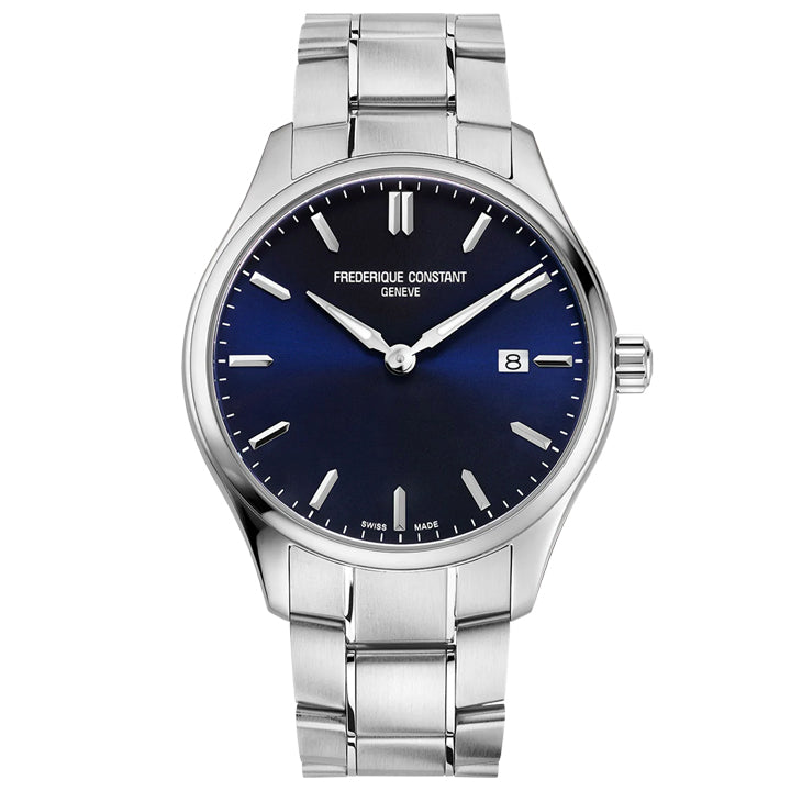 Frederique Constant Classics Quartz Stainless Steel Bracelet - FC-220NS5B6B