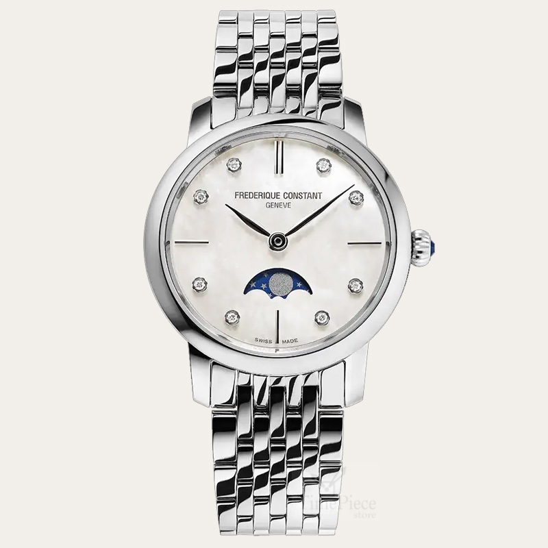 FREDERIQUE CONSTANT Classics Slimline Moonphase 30mm [FC-206MPWD1S6B]