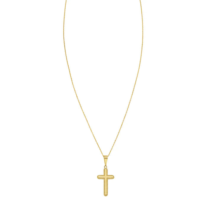 Phillip Gavriel 14K Cross Pendant