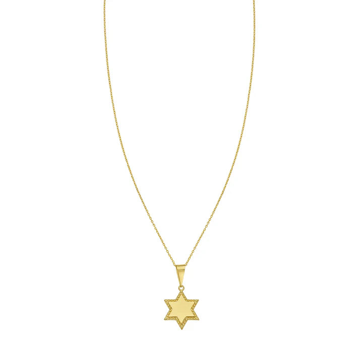 Phillip Gavriel 14K Star of David Pendant