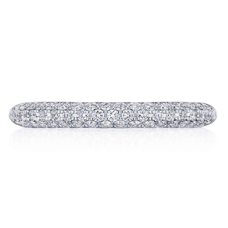 HT2673B12 Founders Collection RoyalT Triple Row Diamond Band
