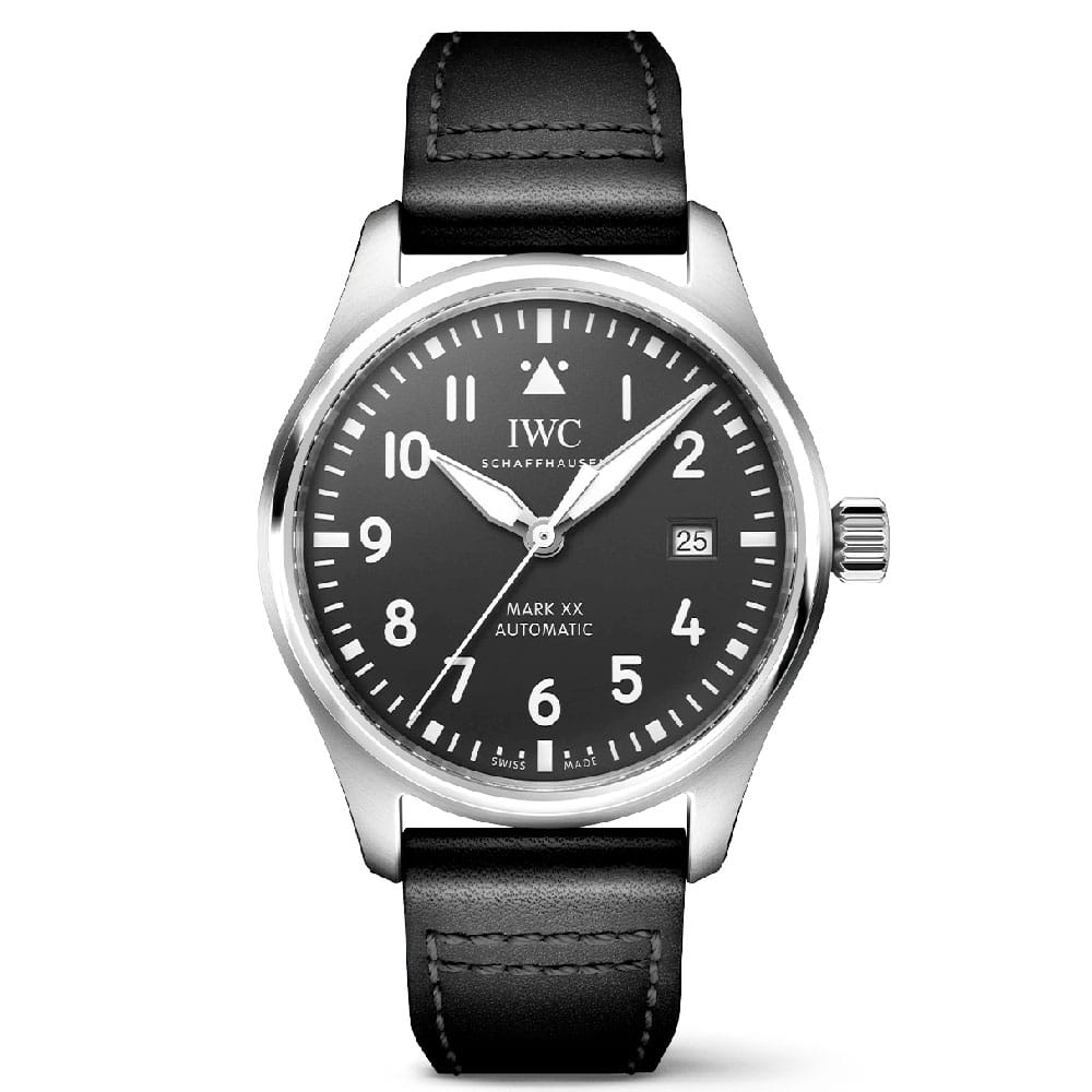 IWC IW328201 Mark XX Stainless Steel Black Dial Pilot’s Watch