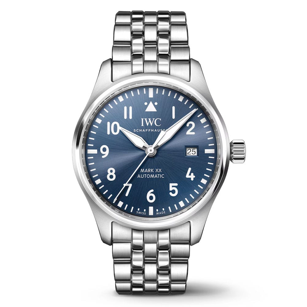 IWC IW328204 Mark XX Stainless Steel Blue Dial Pilot’s Watch