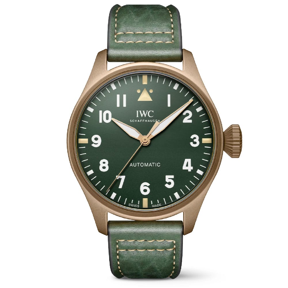 IWC IW329702 Big Pilot’s Watch 43mm Green Dial Bronze Case Watch