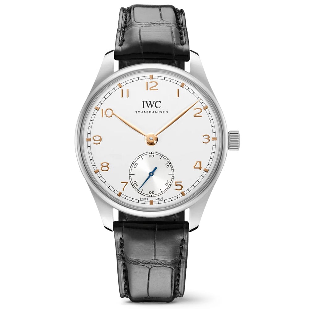 IWC IW358303 Portugieser Automatic Silver-plated Dial Men’s Watch