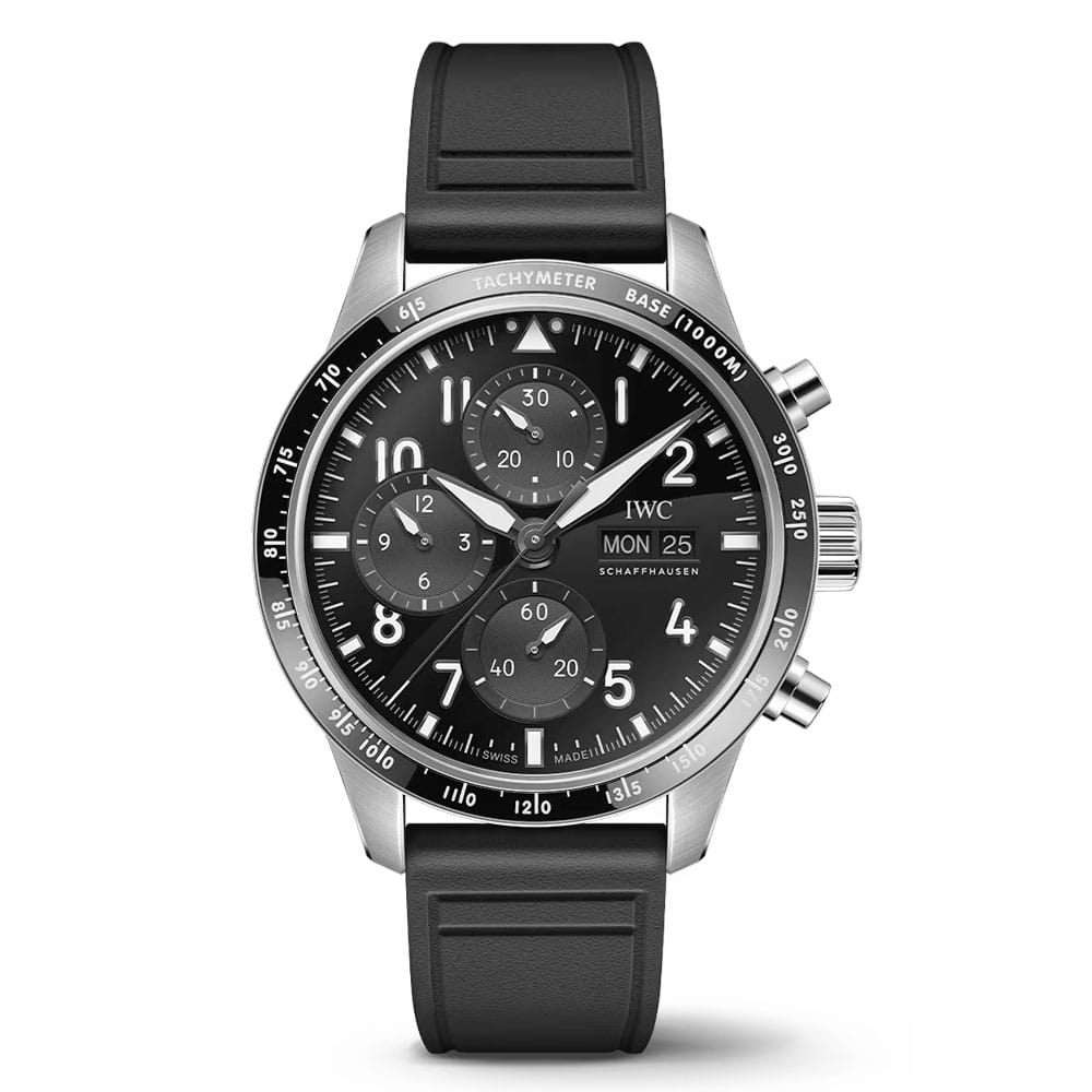 IWC IW388305 Performance Chronograph Titanium 41 AMG Black Dial Pilot’s Watch