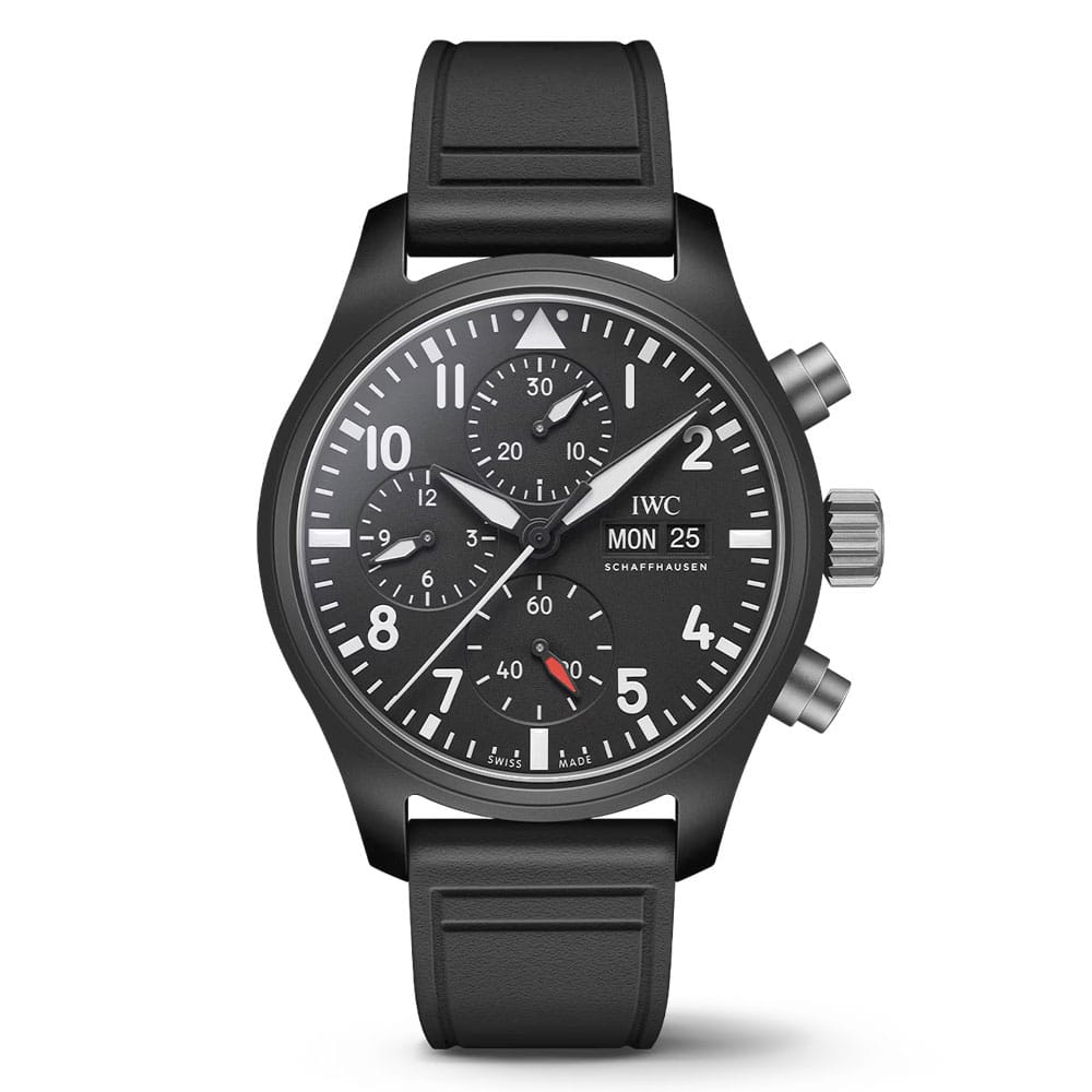 IWC IW389401 Chronograph 41 Top Gun Black Dial Pilot’s Watch