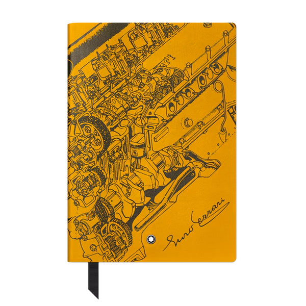 Montblanc Notebook #146 small, Great Characters Enzo Ferrari, Giallo Modena - Lined