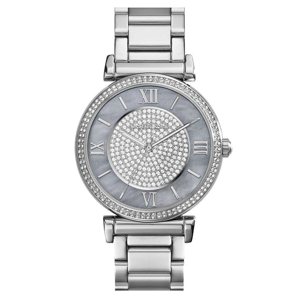 Michael Kors Women's MK3331 Caitlin Crystal Stainless Steel Watch