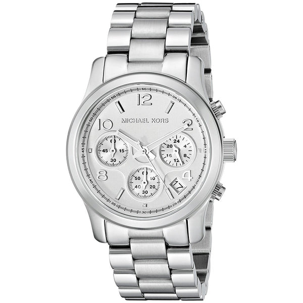 Michael Kors Women's MK5076 Runway Chronograph Stainless Steel Watch