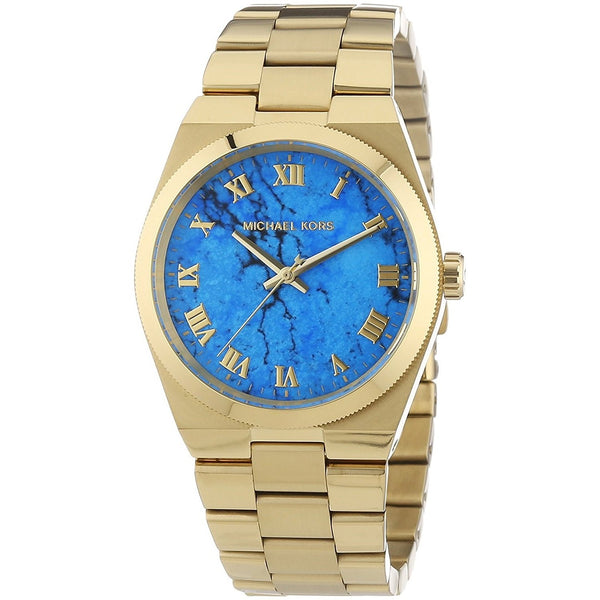 Michael Kors Women's MK5894 Channing Gold-Tone Stainless Steel Watch
