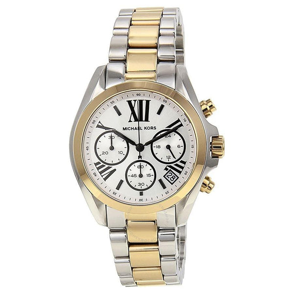 Michael Kors Women's MK5912 Bradshaw Chronograph Two-Tone Stainless Steel Watch