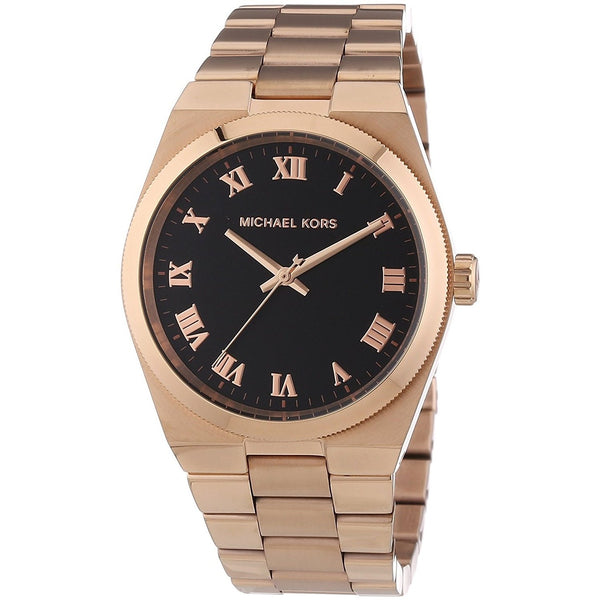 Michael Kors Women's MK5937 Channing Rose-Tone Stainless Steel Watch