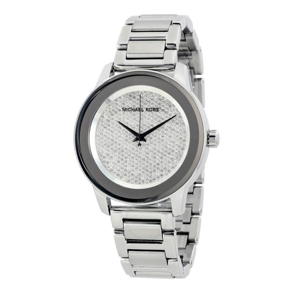Michael Kors Women's MK5996 Kinley Crystal Stainless Steel Watch