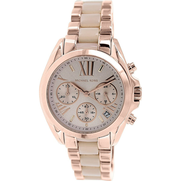 Michael Kors Women's MK6066 Bradsaw Chronograph Two-Tone Stainless Steel Watch