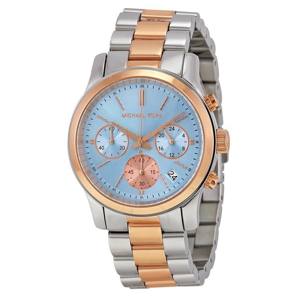 Michael Kors Women's MK6166 Runway Chronograph Two-Tone Stainless Steel Watch