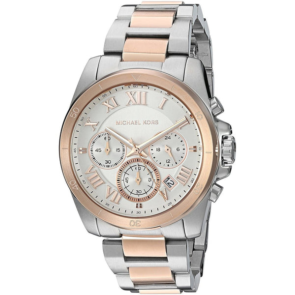 Michael Kors Women's MK6368 Brecken Chronograph Two-Tone Stainless Steel Watch