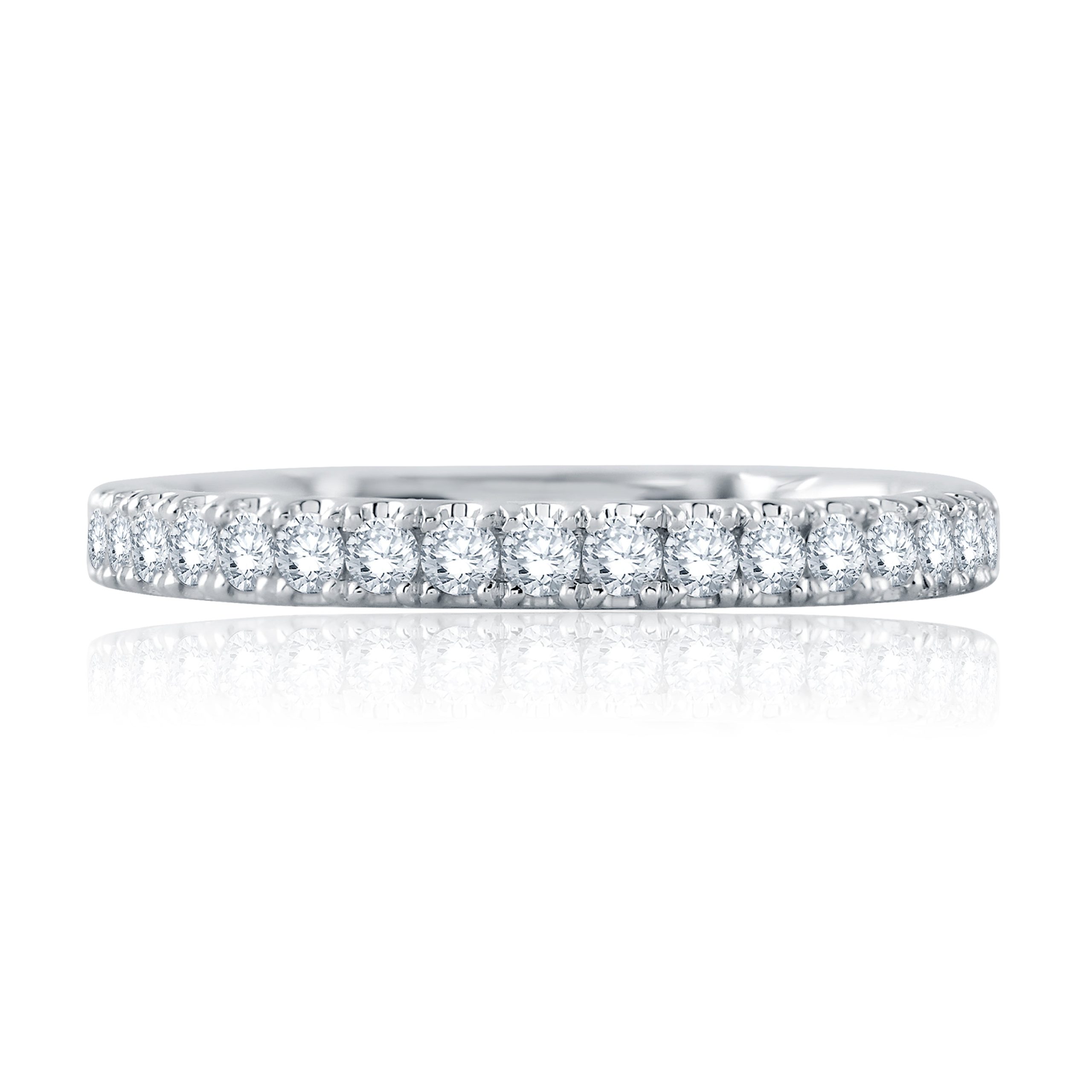 Diamond Quilted Wedding Band