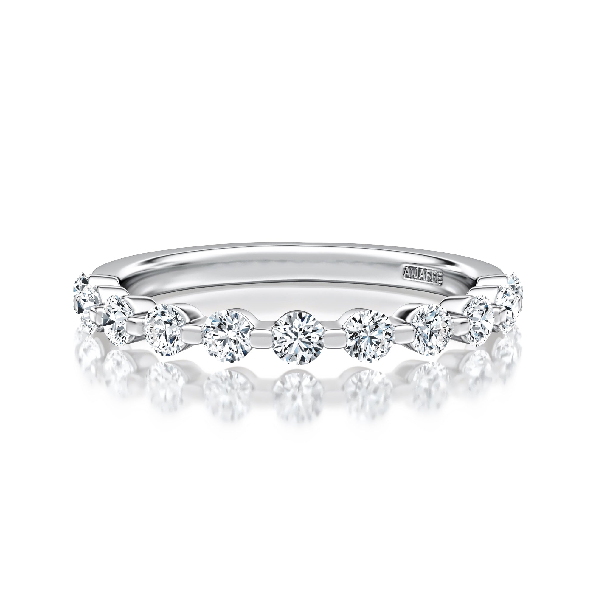 Single Prong Diamond Band