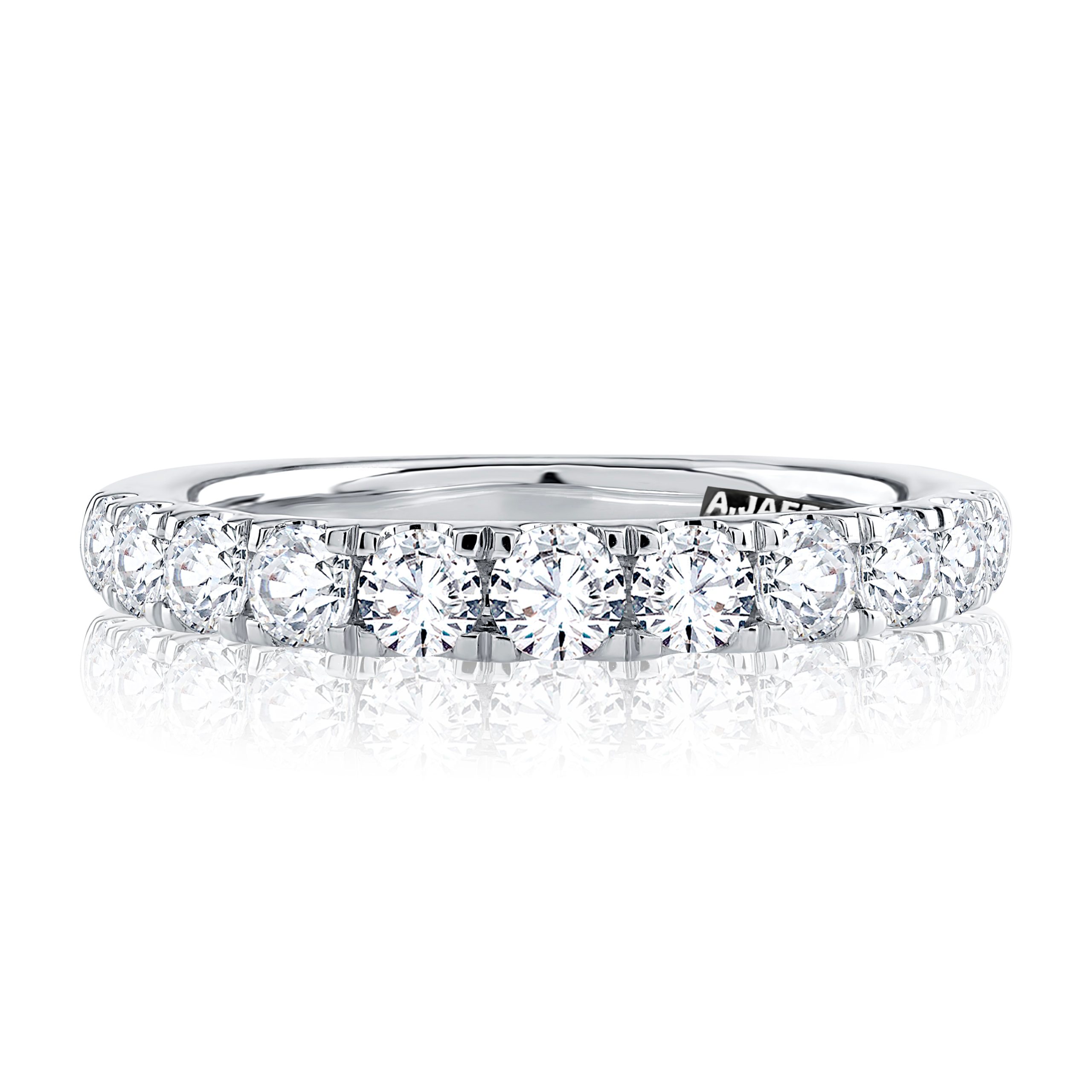 Sophisticated Pavé Diamond Wedding Band