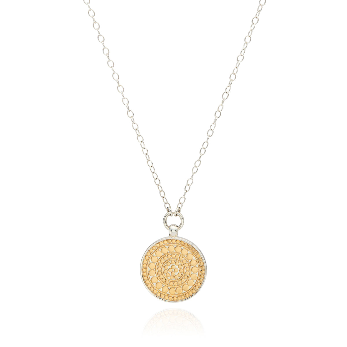 Anna Beck Classic Reversible Disc Pendant Necklace