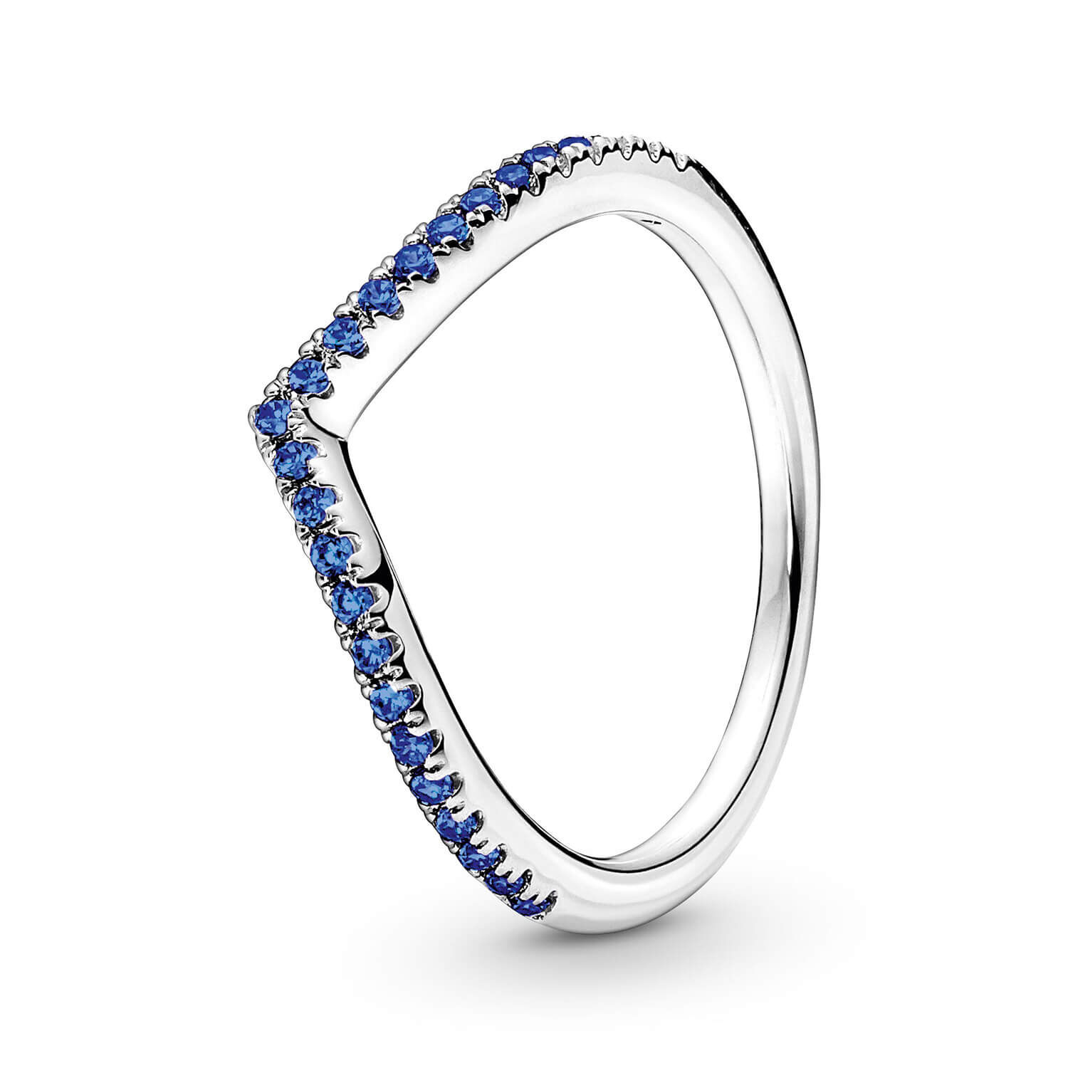 Pandora Timeless Wish Sparkling Blue Crystal Ring