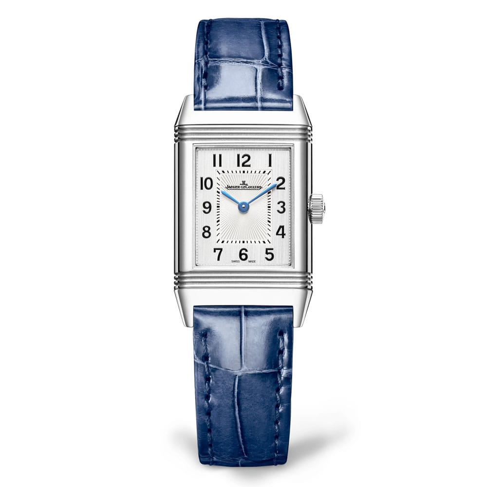 Jaeger-LeCoultre Q2608440 Reverso Classic Monoface Stainless Steel Silver Dial Watch