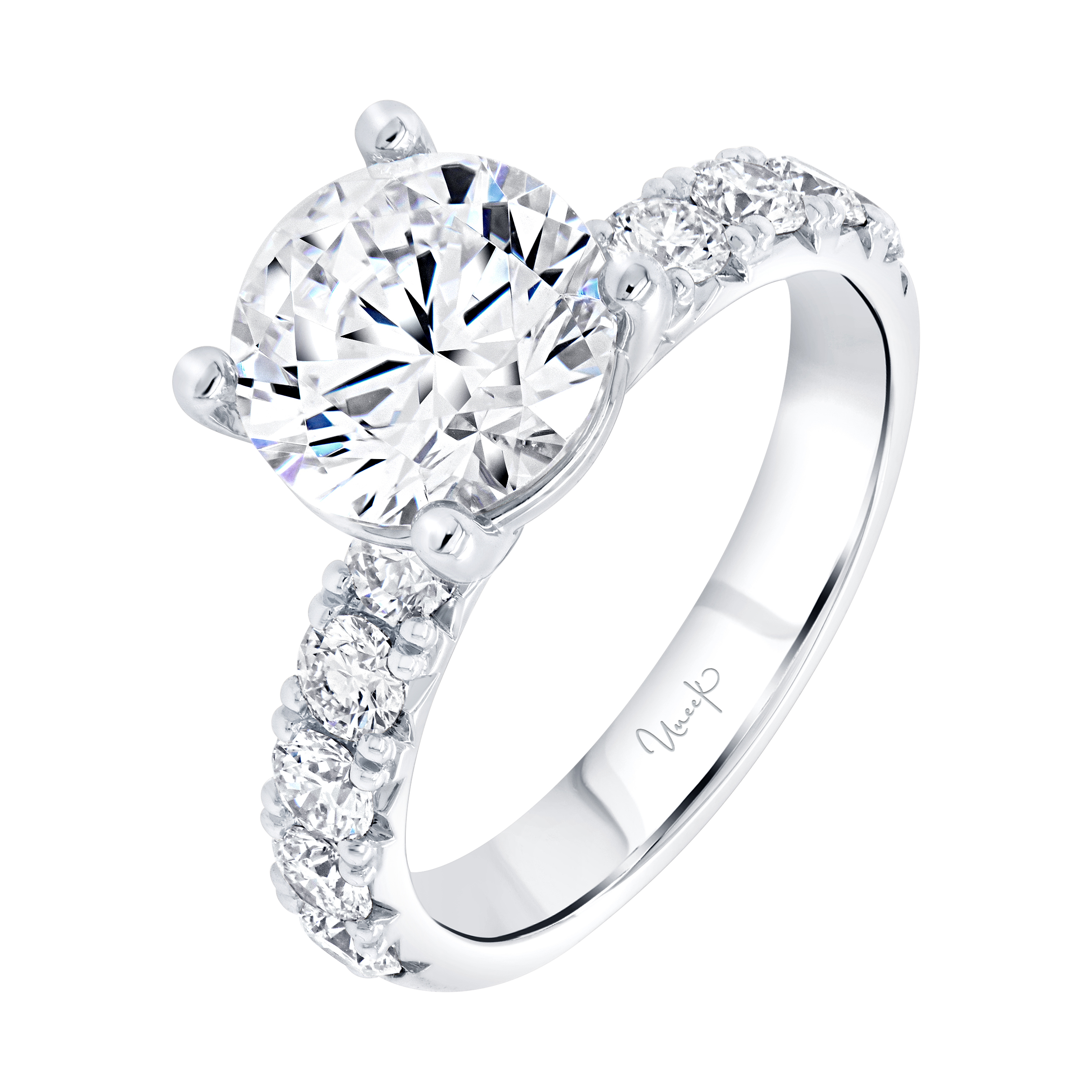 1.01ctw Round Engagement Ring