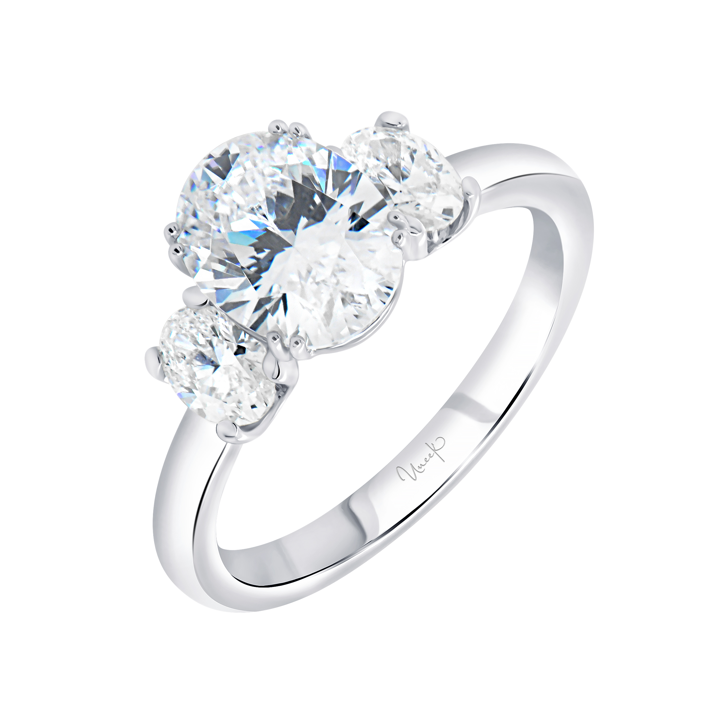 0.61ctw Oval Solitaire Engagement Ring