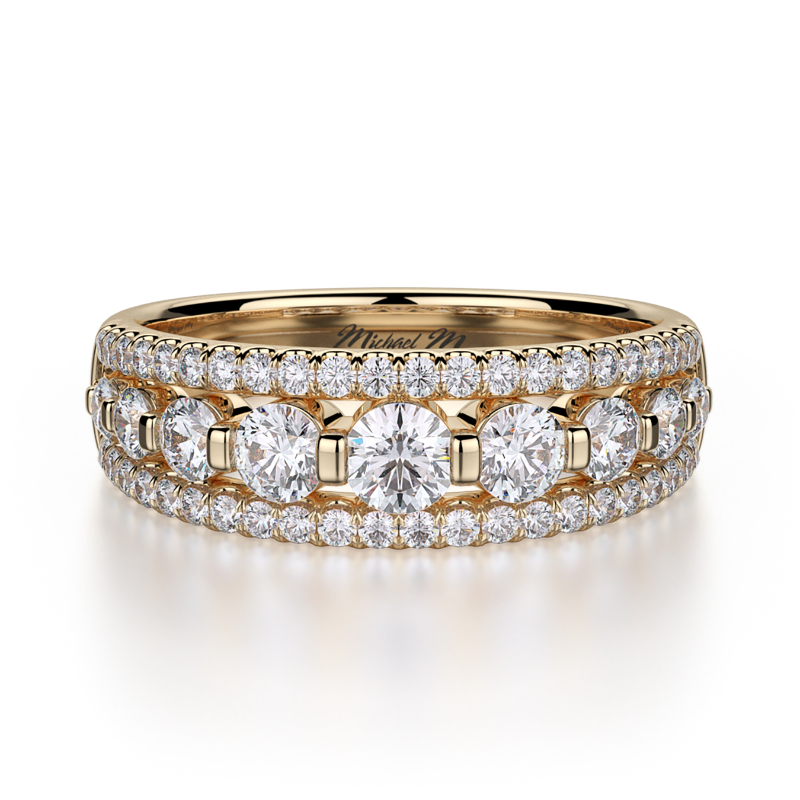 R306B Women's Yellow Gold Wedding Ring