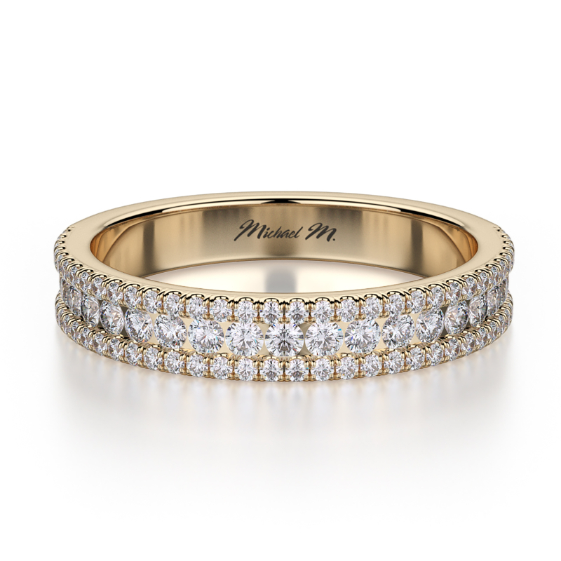 R396BS Women's Yellow Gold Wedding Ring