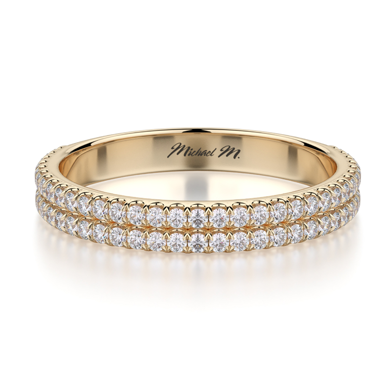 R688B Women's Yellow Gold Wedding Ring