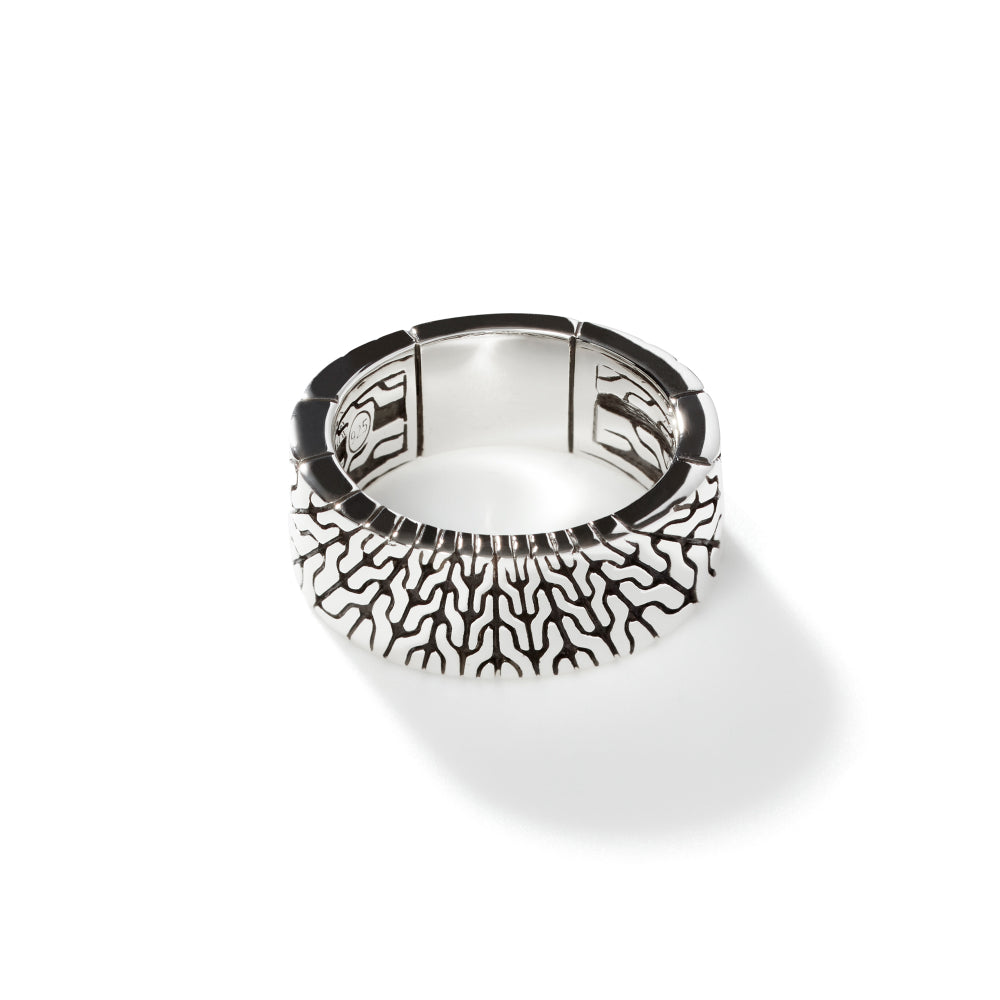 John Hardy Classic Chain Silver 9mm Band Ring
