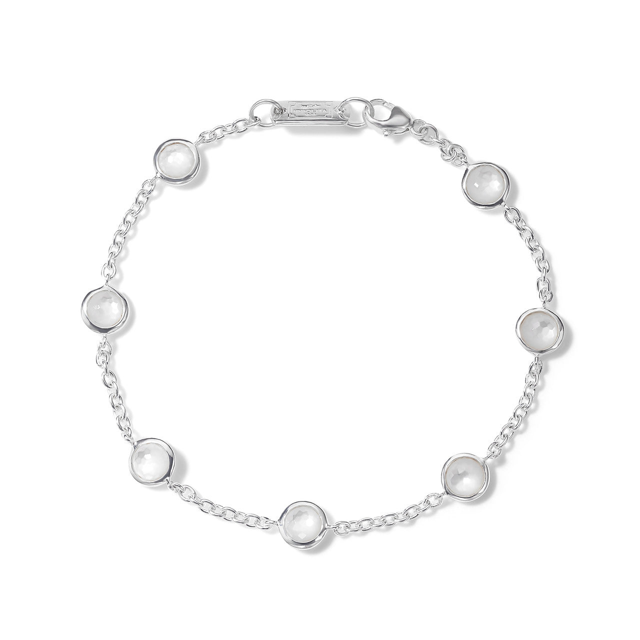 Lollipop® Confetti Bracelet 925 silver in Mother-of-pearl
