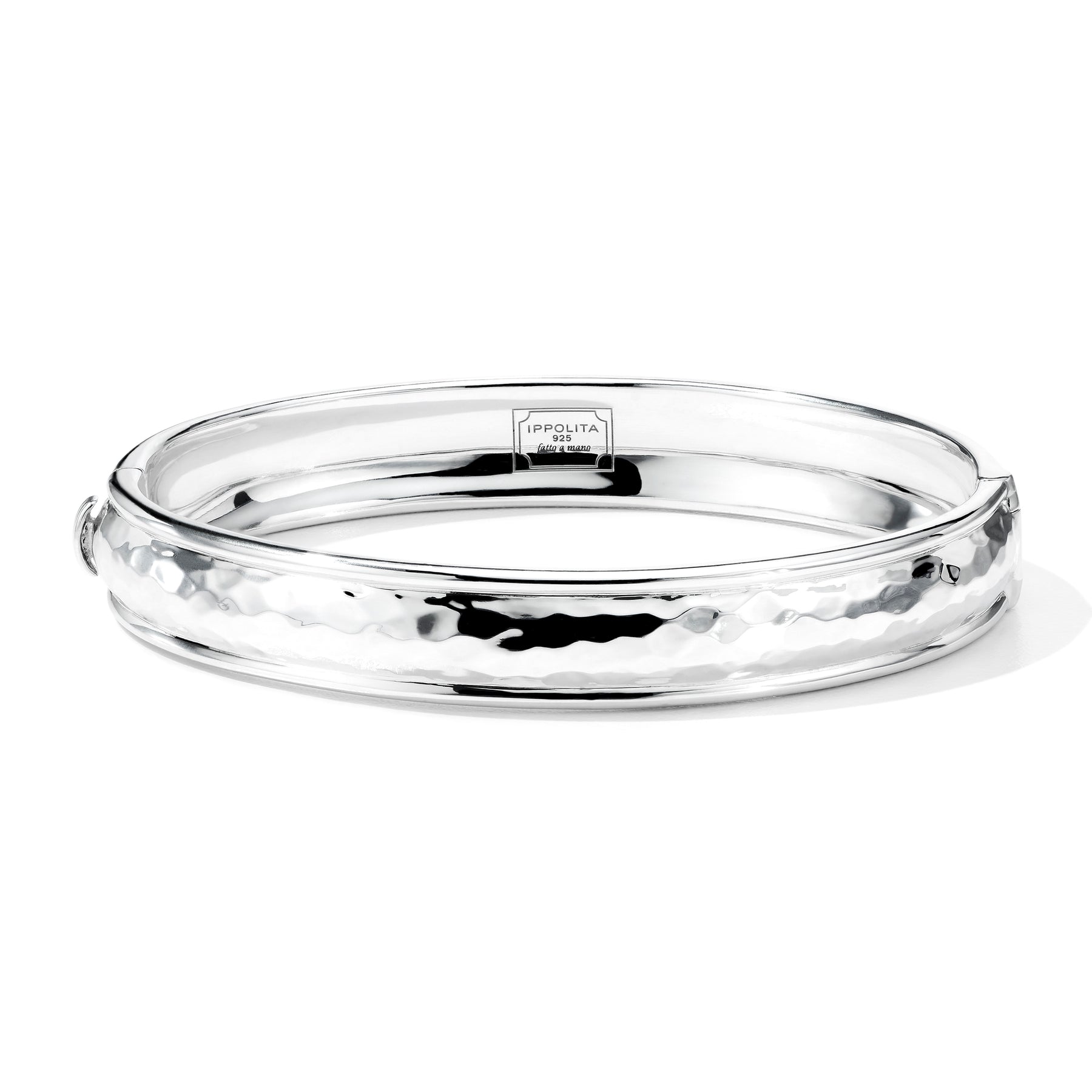 Classico Thin Goddess Hinged Bangle 925 silver