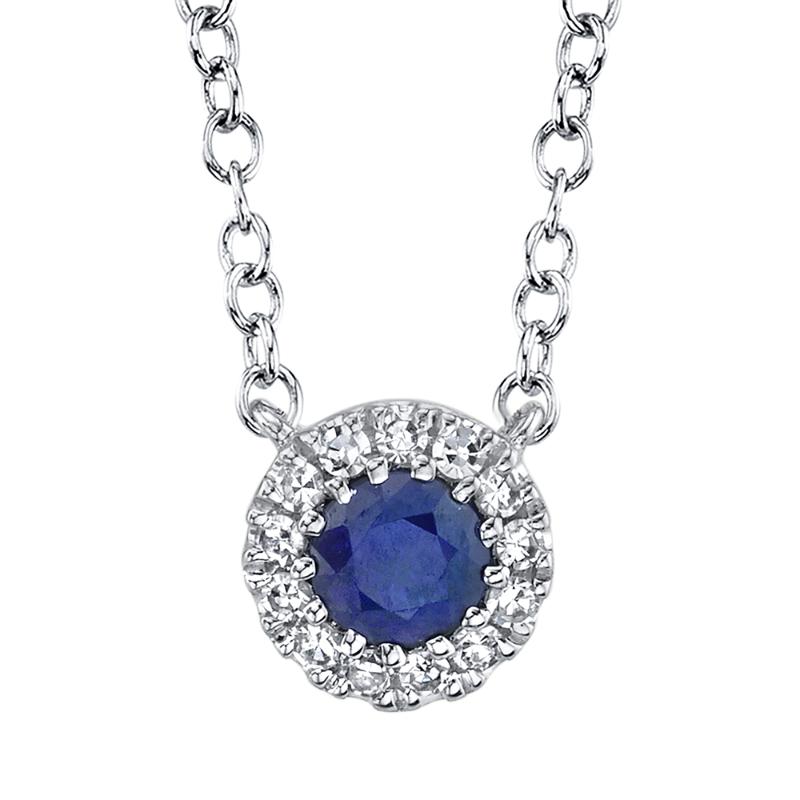 SC55002751 Eden Diamond and Blue Sapphire Necklace