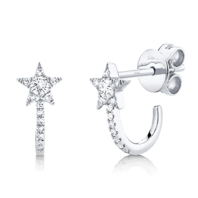 0.17ctw Diamond Star Earring