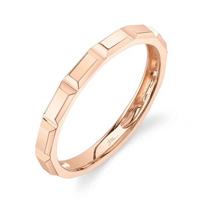 14K ROSE GOLD BAND