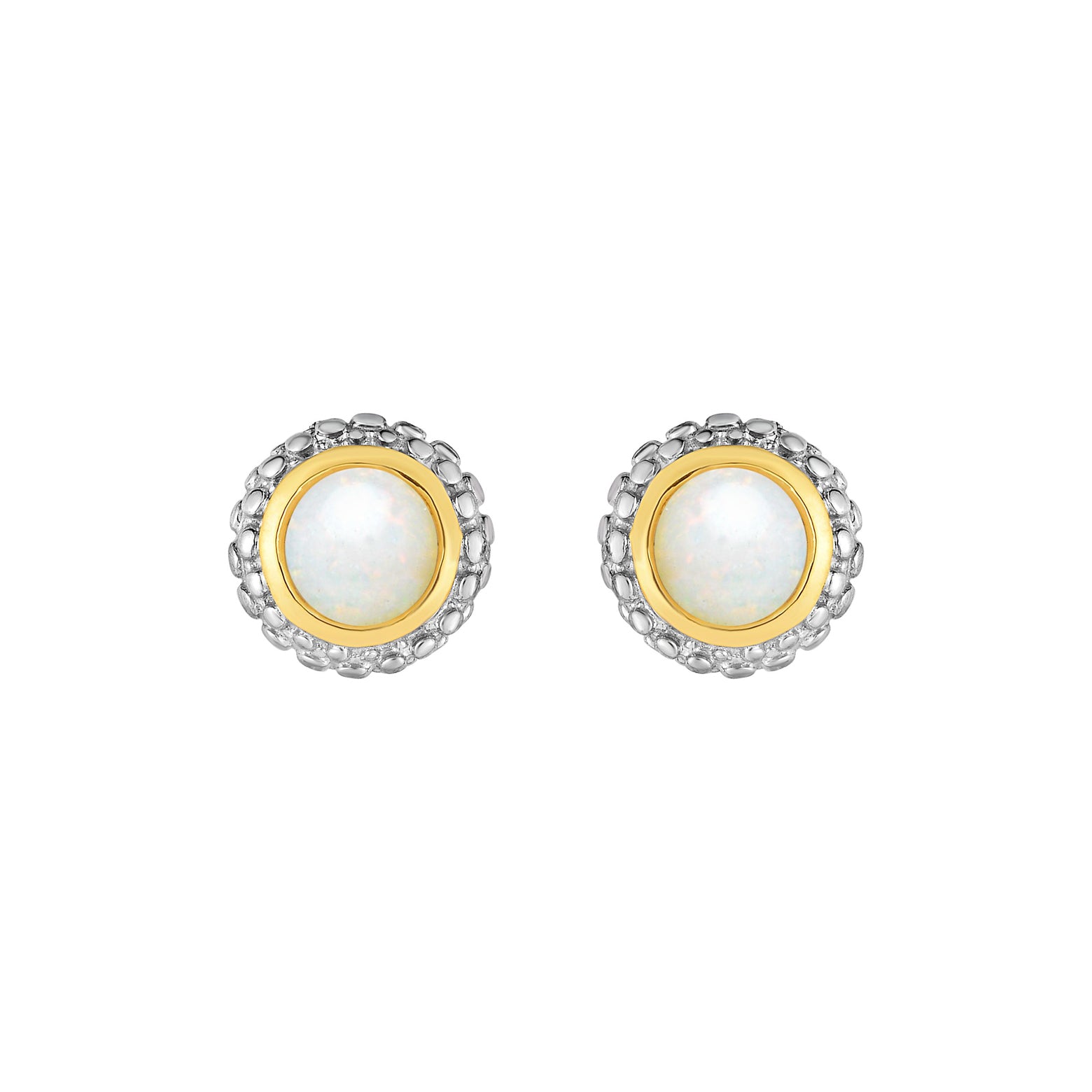 Phillip Gavriel Silver Opal Earrings