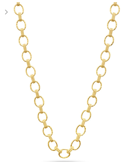 Cleopatra Small Link Necklace - Gold