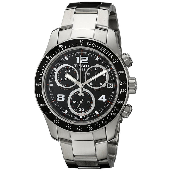 Tissot Men's T0394171105702 V8 Chronograph Stainless Steel Watch