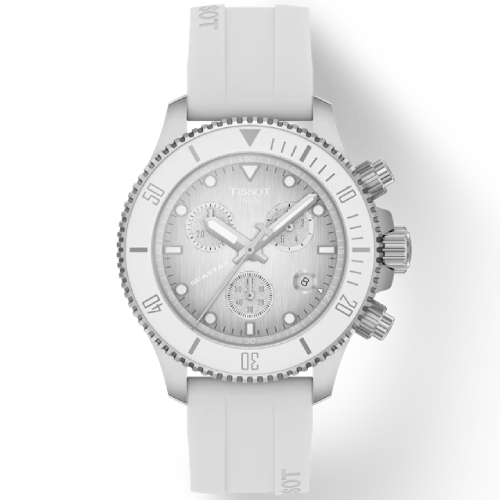 Seastar 1000 Quartz Chronograph White